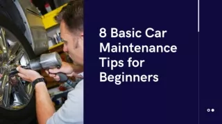 Basic Car Maintenance Tips