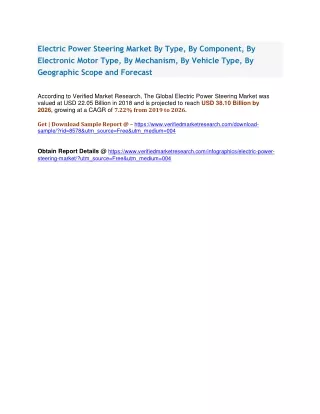 electric power steering market by type