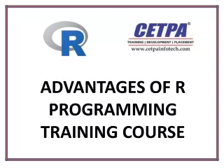 Advantages Of R Programming Training Course