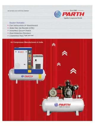 Parth Air Compressor Catalogue