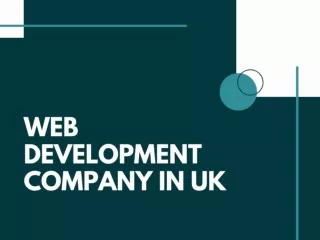 Web Development Company In UK