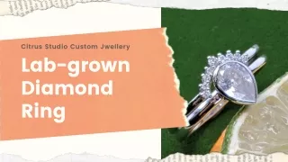 Lab-Grown DiamondRring | Citrus Studio