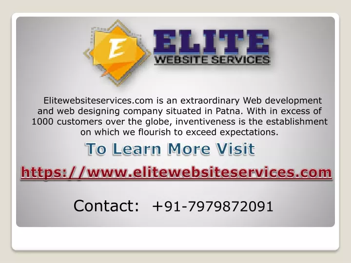 elitewebsiteservices com is an extraordinary