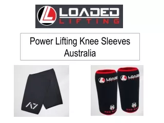 Power Lifting Knee Sleeves Australia | loaded lifting sleeves