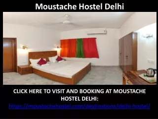 Best Backpacker and Youth Hostel in Delhi | Budget Accommodation Delhi - Moustache Hostel Delhi