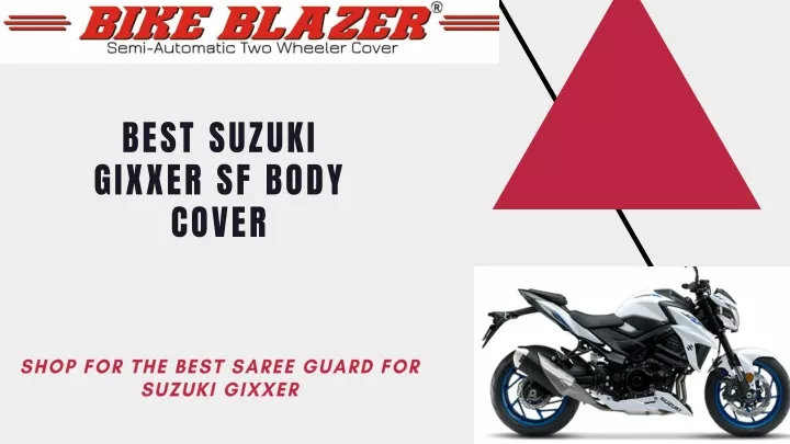 best suzuki gixxer sf body cover