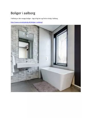 boliger i aalborg
