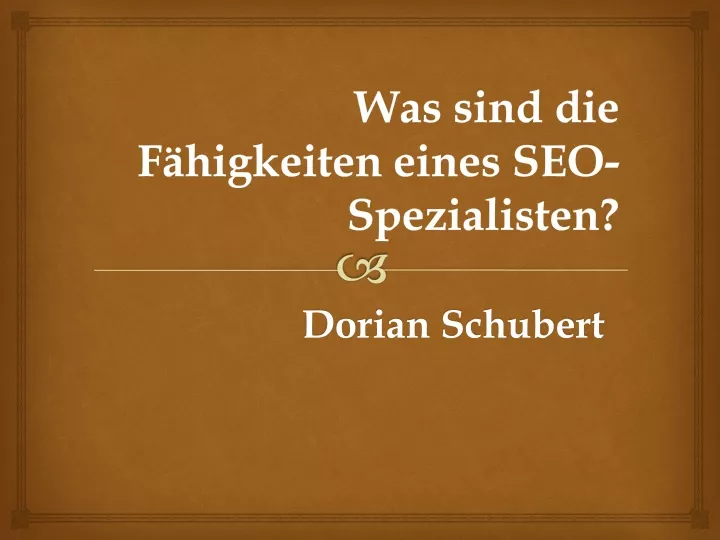 was sind die f higkeiten eines seo spezialisten