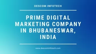 Best Software Company in Bhubaneswar | Descom Infotech