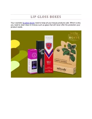 lip gloss boxes