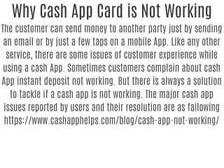 Cash App Not Working (Cash App Down) - How to Fix it