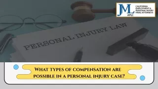 what types of compensation are possible