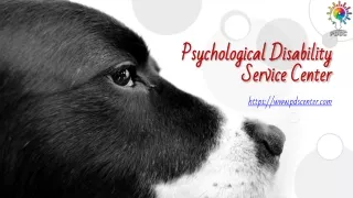 psychological disability service center