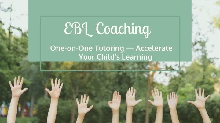 ebl coaching