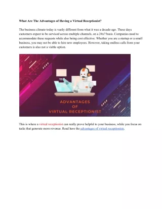 what are the advantages of having a virtual