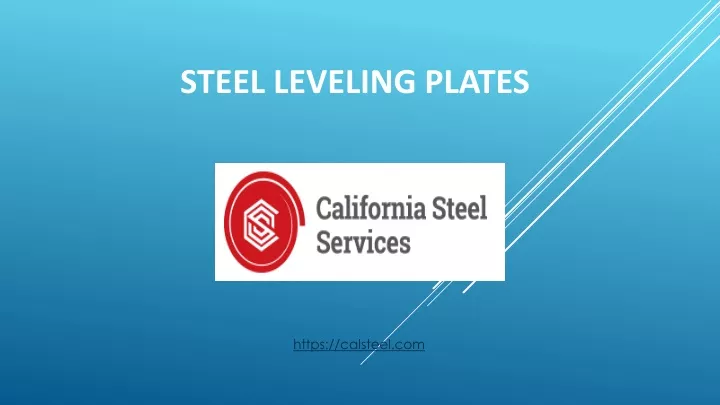 steel leveling plates