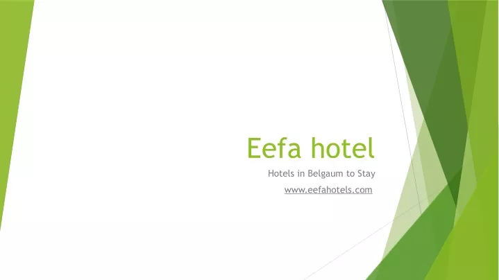 eefa hotel hotels in belgaum to stay