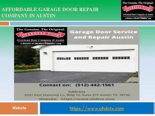 Commercial Roll up Door Repair in Austin
