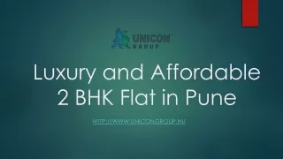 luxury and affordable 2 bhk flat in pune