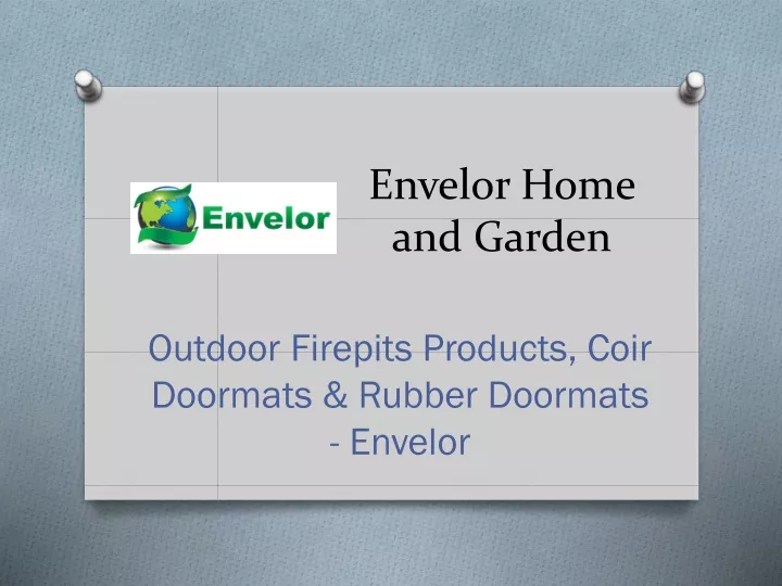 envelor home and garden