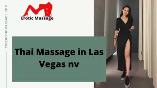 Thai Massage in Las Vegas NV