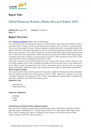 report title