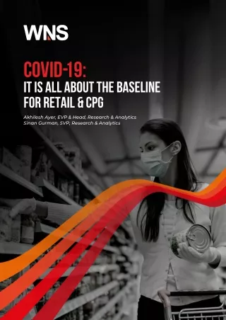 COVID-19: It is All About the Baseline for Retail & CPG