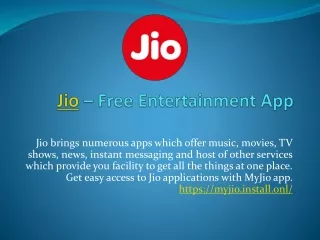 Free Entertainment App