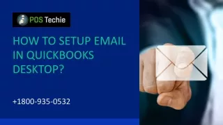 How to setup your email service in QuickBooks Desktop?