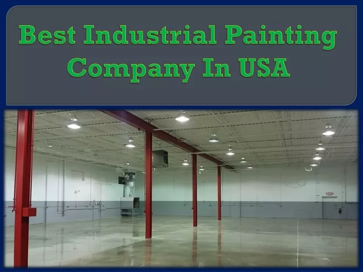 best industrial painting company in usa