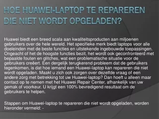 Huawei reparatie Service Nederland onder goedkope prijs
