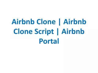 airbnb clone airbnb clone script airbnb portal