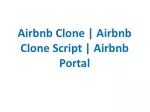 Airbnb Clone | Airbnb Clone Script | Airbnb Portal