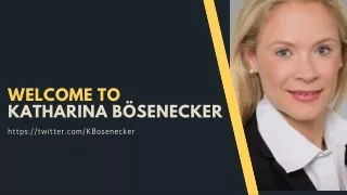 Katharina Bösenecker—Business Inventory Financing.