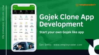 Gojek Clone App Development | Gojek Clone Script - Employcoder