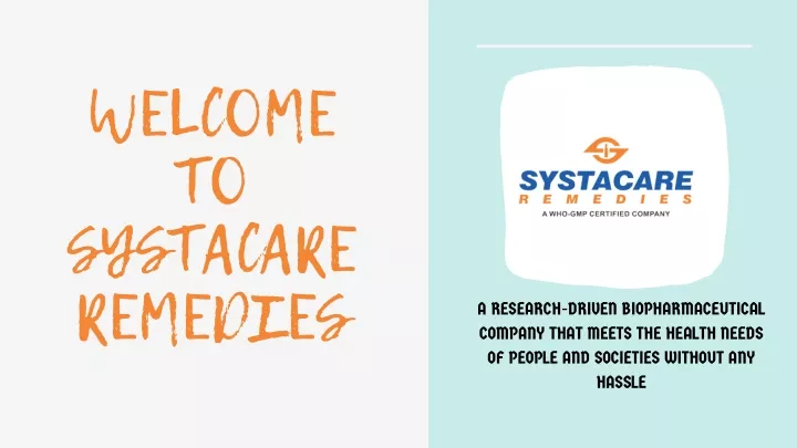 welcome to systacare remedies