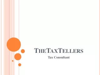 Tax Consultants in Delhi/NCR