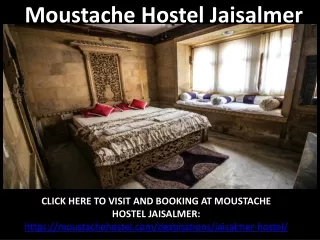 Best Backpacker and Youth Hostel in Jaisalmer | Budget Accommodation Jaisalmer - Moustache Hostel Jaisalmer
