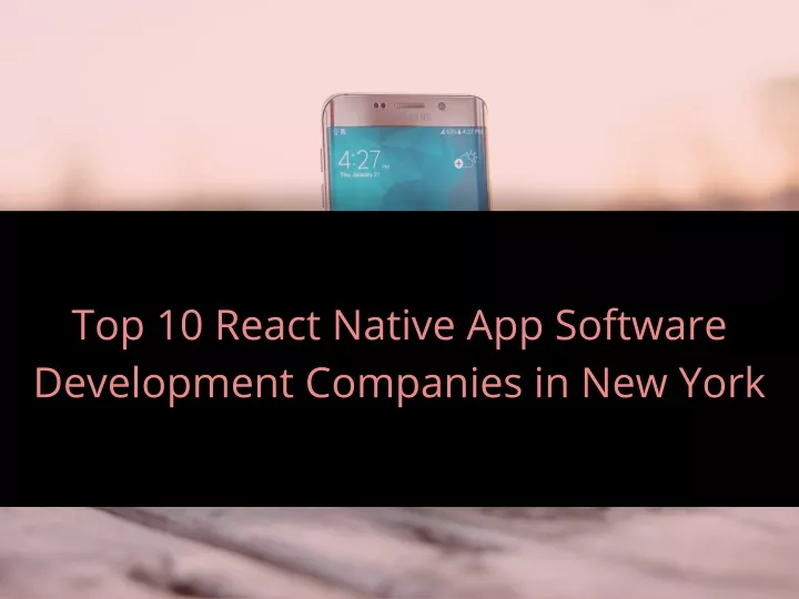 top 10 react native app software development