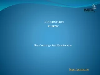 centrifuge bags manufacturers | centrifuge bags | Puritec