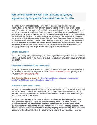 pest control market by pest type by control type