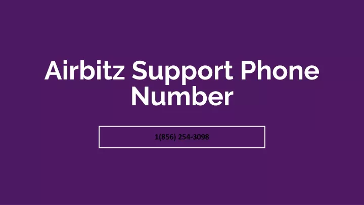 airbitz support phone number