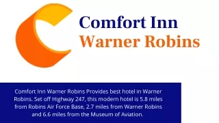 Best Hotels Near Warner Robins GA