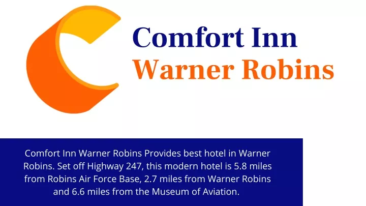 comfort inn warner robins