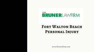 Fort Walton Personal Injury  Lawyers