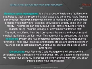 should you co source your rcm process