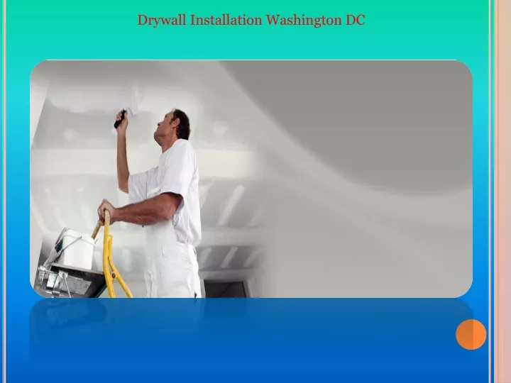 drywall installation washington dc