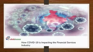 How COVID-19 is Impacting the Financial Services Industry