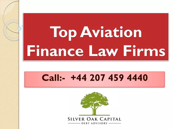top aviation finance law firms