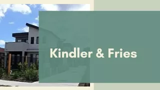 Kindler & Fries - Wie startet man ein Immobilienunternehmen?